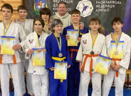 Дзюдоїсти зі Славутича прославили своє місто на чемпіонаті Київщини