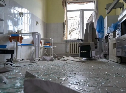 У Києві пошкоджено інститут отоларингології та діагностичний центр після масованої атаки рф