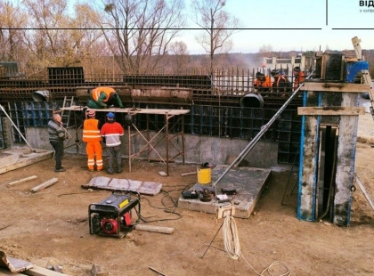 На Київщині триває капремонт мосту через Тетерів у межах пілотного проєкту UK Export Finance