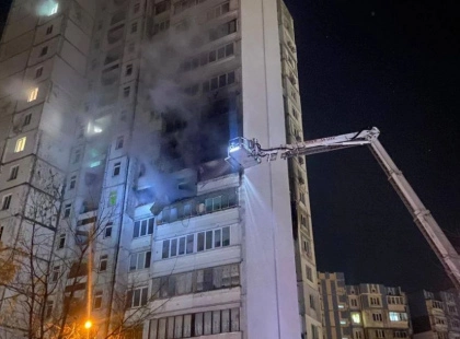 Ніч страху в столиці: уламки зруйнували будинки, у Святошинському районі — чотири загибл