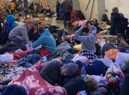 Під час нічної тривоги в київському метро укрилися понад 13 тисяч людей — майже 900 дітей