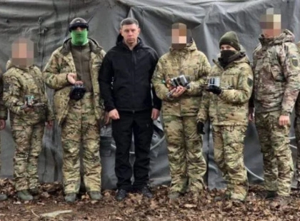 На Київщині Ірпінь передав FPV-підрозділу ДФТГ зимову форму для захисту неба