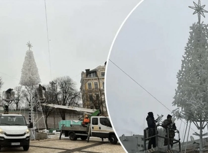 Головна ялинка України вже світиться: центр Києва готується до свят