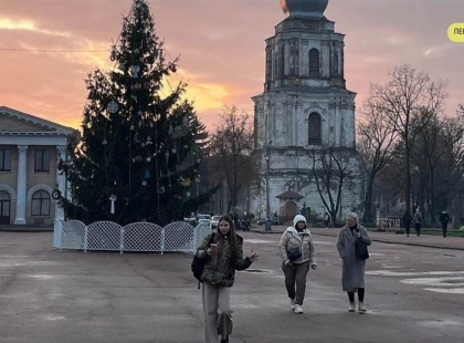 Головна ялинка Переяслава має свою історію: колись саджанець, тепер — символ свята