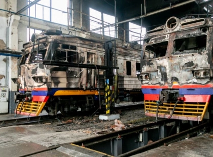 Фастівський вузол після обстрілу: від депо — руїни, відбудова з нуля