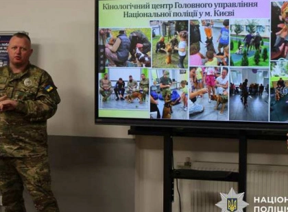 Собаки, що лікують серця: у Києві провели пет-терапію для студентів Маріупольського університету