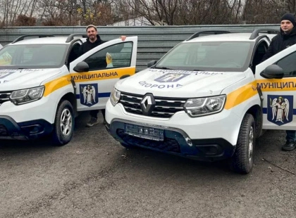 Київ передав Силам оборони дев’ять кросоверів із комунального автопарку