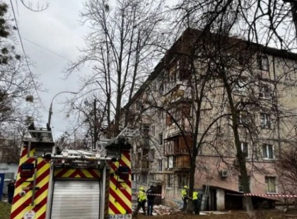 Київ після атаки: уламки БПЛА, зруйнований дах і п’ятеро постраждалих