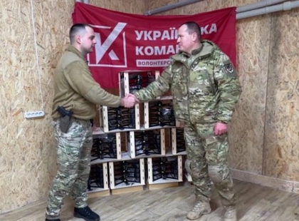 З Києва — на фронт: «Українська команда» забезпечила 28-му та 63-тю бригади новими дронами