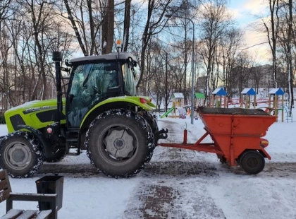 Сніг — не лише краса, а й штрафи: київських підприємців попередили про жорсткий контроль за ожеледицею