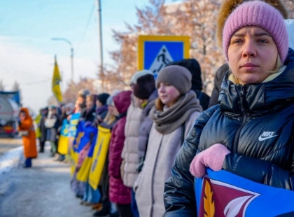 Буча вийшла на акцію заради тих, хто досі не повернувся