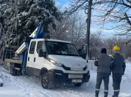 У Гатному знову обірвалася лінія електропередач: частина села без світла