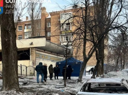 На Солом’янці ліквідовують наслідки атаки: працюють комунальні служби і Штаб підтримки