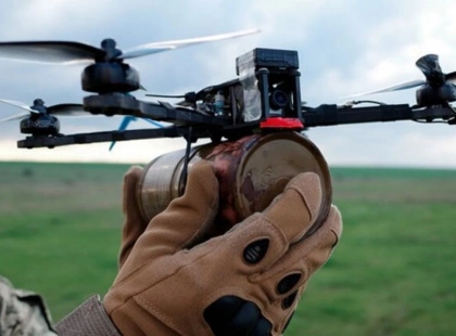 FPV-дрон «Незламних сердець» ефектно спопелив російський танк на фронті