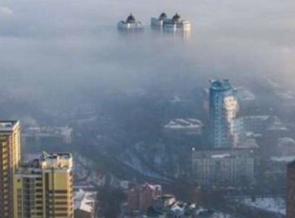 Київ у туманній пастці: видимість різко погіршилась, фіксують забруднення повітря