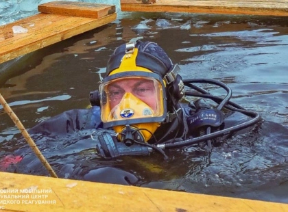 1,5 кг вибухівки під водою: на Київщині знайшли небезпечні уламки БпЛА