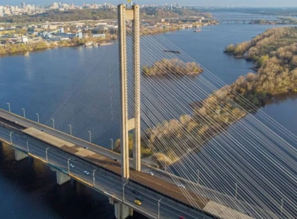 Рух Південним мостом у Києві обмежили до 28 лютого: що відомо