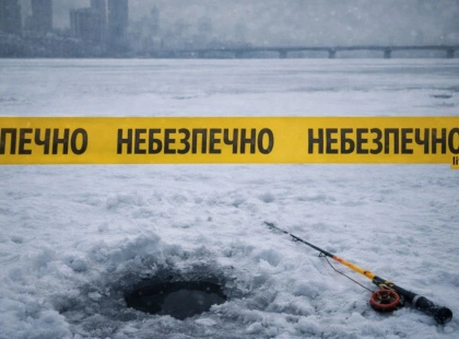 Смертельні розваги: на Київщині частішають випадки провалів під лід. Як не стати героєм хроніки ДСНС