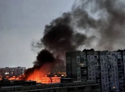 Вогонь серед багатоповерхівок: у Києві горіла підстанція