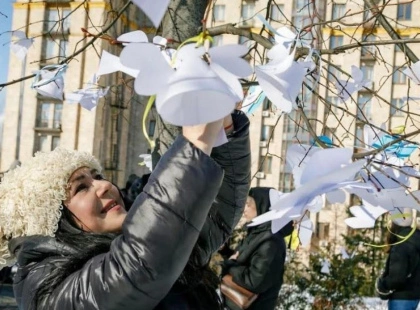 «Ангели пам’яті» і «Територія Гідності»: 20 лютого Київ вшанує Героїв Небесної Сотні