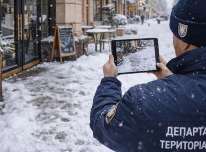 Сніговий контроль: у Києві за день виписали понад 500 приписів за неякісне прибирання вулиць