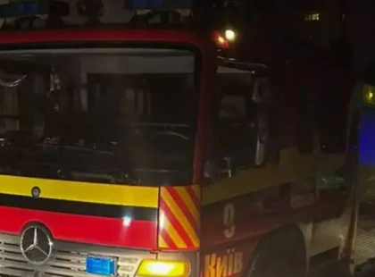 На Святошині горіла багатоповерхівка: госпіталізовано одну людину
