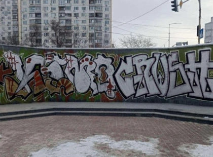У парку на Райдужному пошкодили підпірну стінку: комунальники шукають свідків
