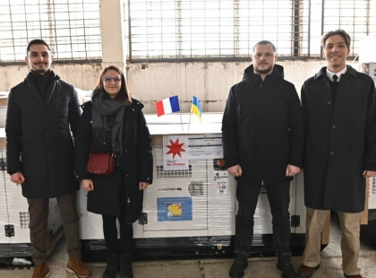 Київщина отримала генератори з Франції - куди їх встановлять
