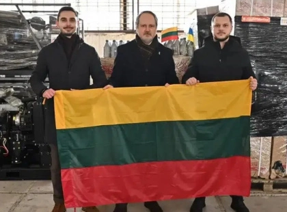 Литва передала Київщині 84 генератори: ними забезпечать лікарні, котельні та «пункти незламності»