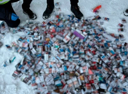 Нічні нальоти на кіоски: у Києві викрали сигарет на 740 тисяч гривень