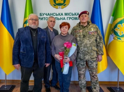 Полковника з Бучі Михайла Матюшенка посмертно відзначили «Золотою зіркою Героя українського народу»