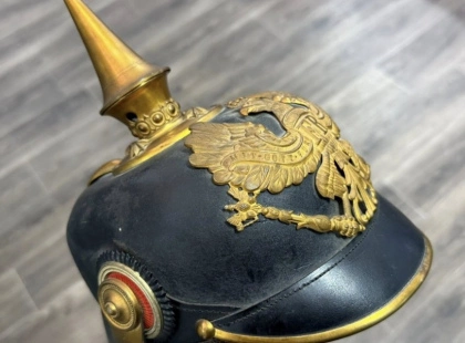 Київські митники врятували рідкісний шолом прусського офіцера від незаконного вивезення за кордон