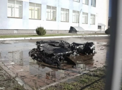 Уламки дрона впали в Києві під час тривоги: що сталося в Голосіївському районі