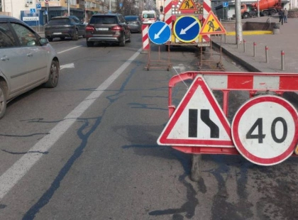 Київ готується до ремонту доріг: де обмежать рух до 1 квітня