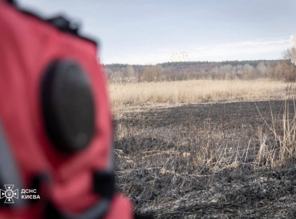 Пікнік із небезпекою: у Святошинському районі рятувальники дві години гасили пожежу