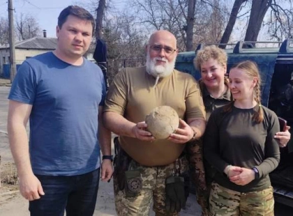 Мамонт під Києвом: військові знайшли кістки віком 25 тисяч років