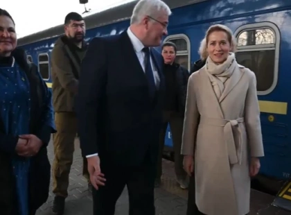 Київ приймає європейських топпосадовців: до столиці прибула Кая Каллас