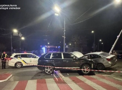 П’яний водій Porsche спричинив ДТП у Києві: серед постраждалих — підлітки