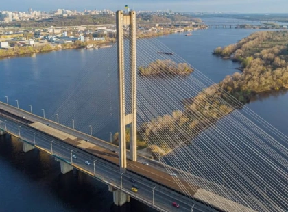 У Києві частково обмежать рух Південним мостом: коли діятимуть обмеження
