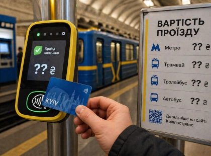 Скільки реально коштує проїзд у Києві? КМДА назвала собівартість проїзду в столичному транспорті
