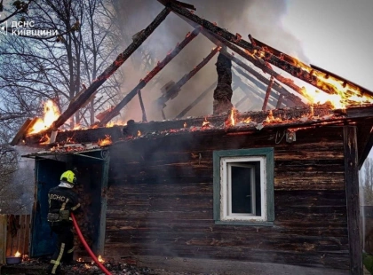 У Вишгородському районі під час пожежі в приватному будинку загинула жінка