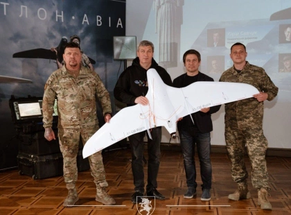 У Києві Музей війни отримав легендарний БпАК «Фурія»: безпілотник став експонатом