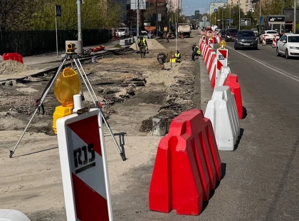 У Києві розпочали капремонт проспекту Лобановського