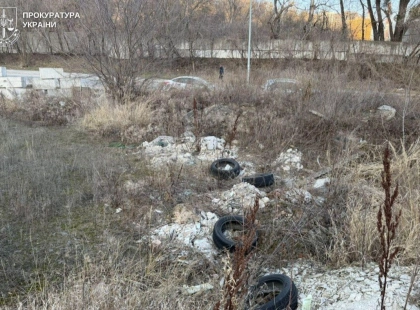 На Багриновій горі виявили 1500 квадратів сміття: водойма почала міліти