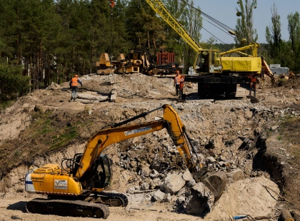 На Київщині в Лебедівці будують новий міст: що відомо про проєкт і терміни