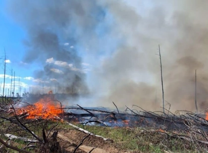 У Чорнобильській зоні продовжується ліквідація пожежі: тління торфу під контролем