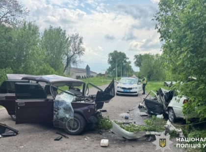 На Бориспільщині сталася ДТП на зустрічній: троє людей у лікарні
