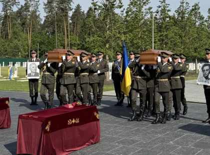 На Київщині перепоховали лідера ОУН Андрія Мельника та його дружину Софію