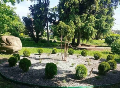 У Ржищеві створили простір пам’яті «Життя перемагає» в Парку Трипільської культури