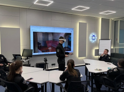У Києві майбутніх слідчих почали навчати за допомогою VR-технологій